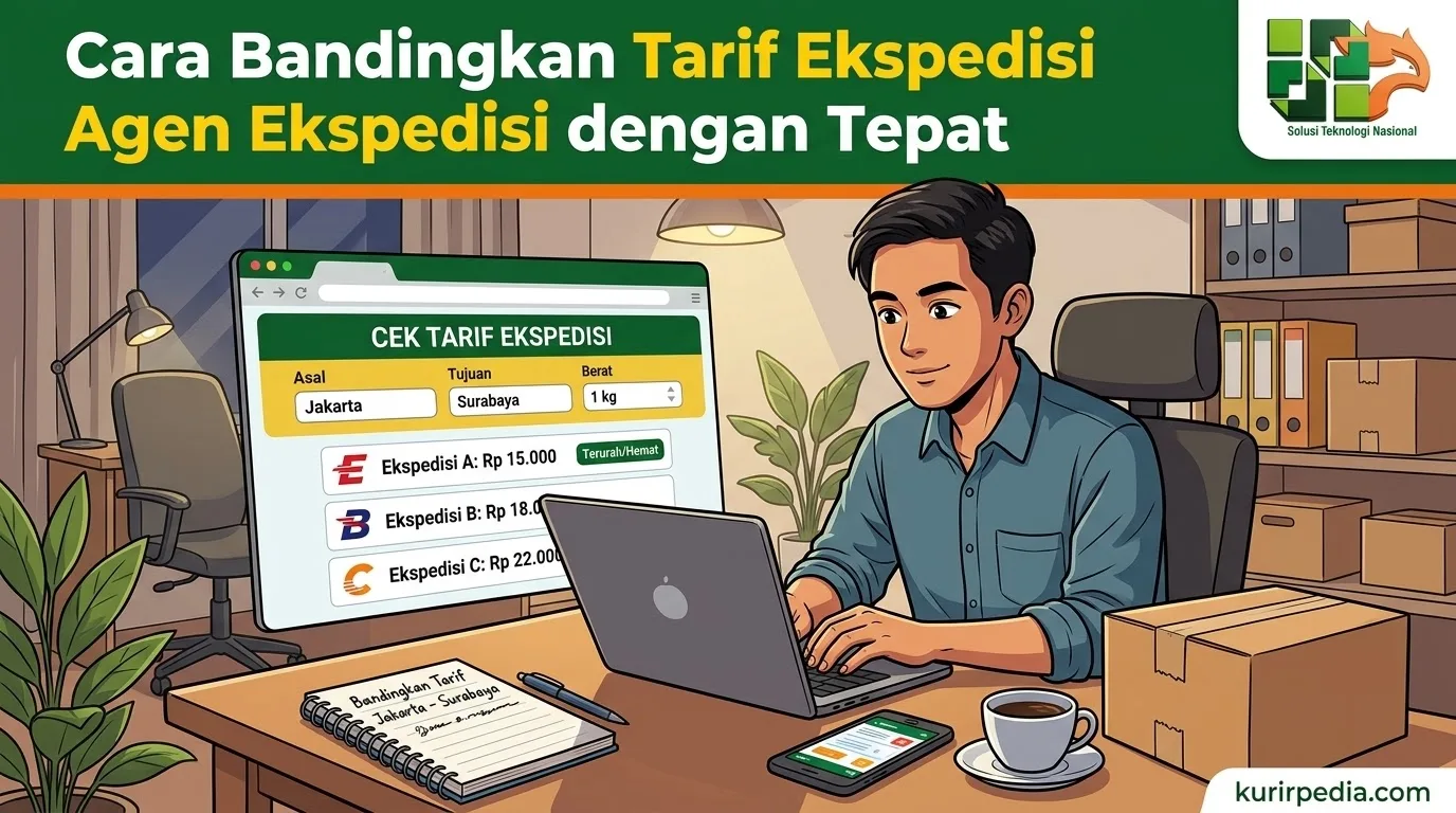 Cara Bandingkan Tarif Ekspedisi Agen Ekspedisi dengan Tepat