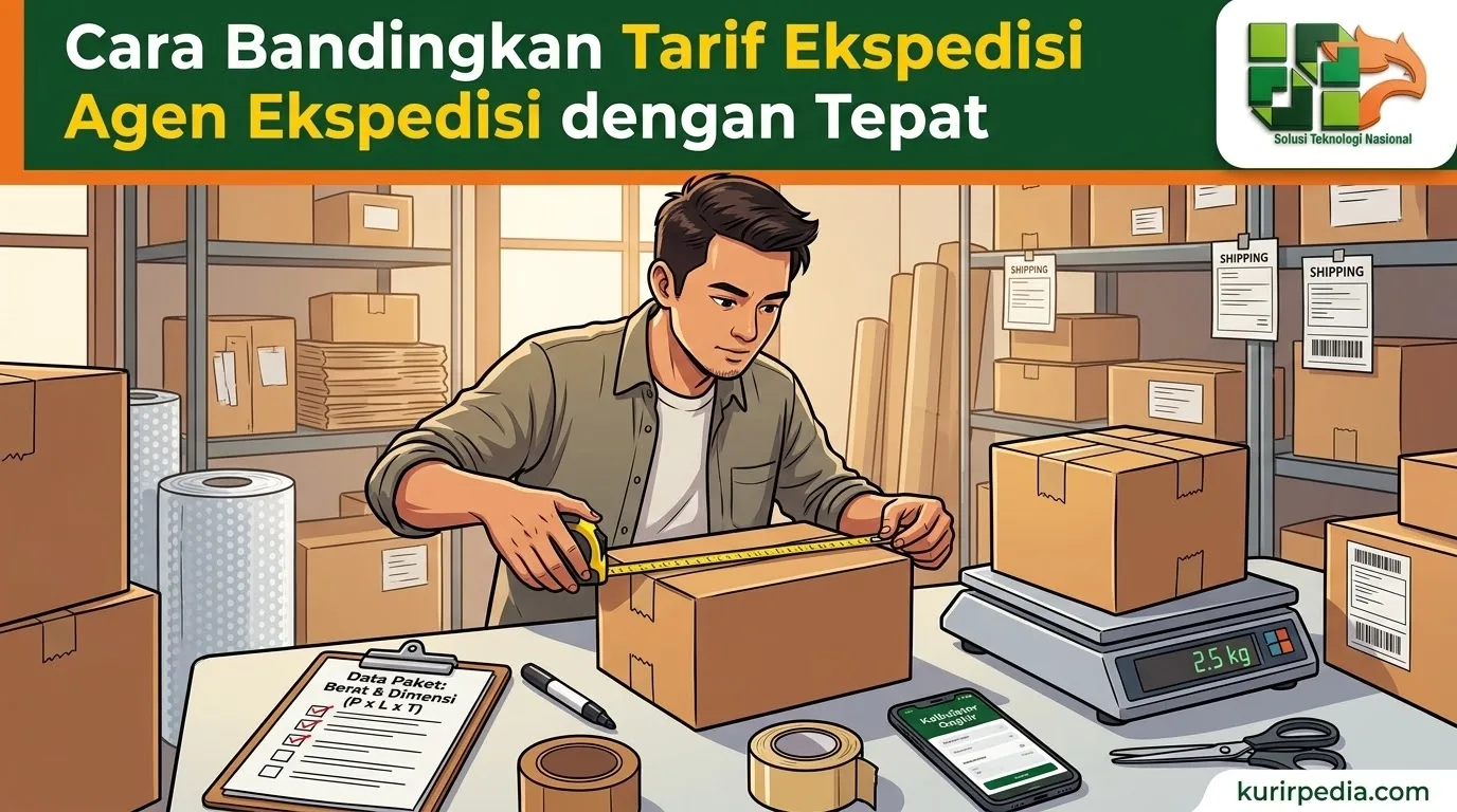 Gambar bandingkan tarif ekspedisi agen ekspedisi - Cara Bandingkan Tarif Ekspedisi Agen Ekspedisi dengan Tepat