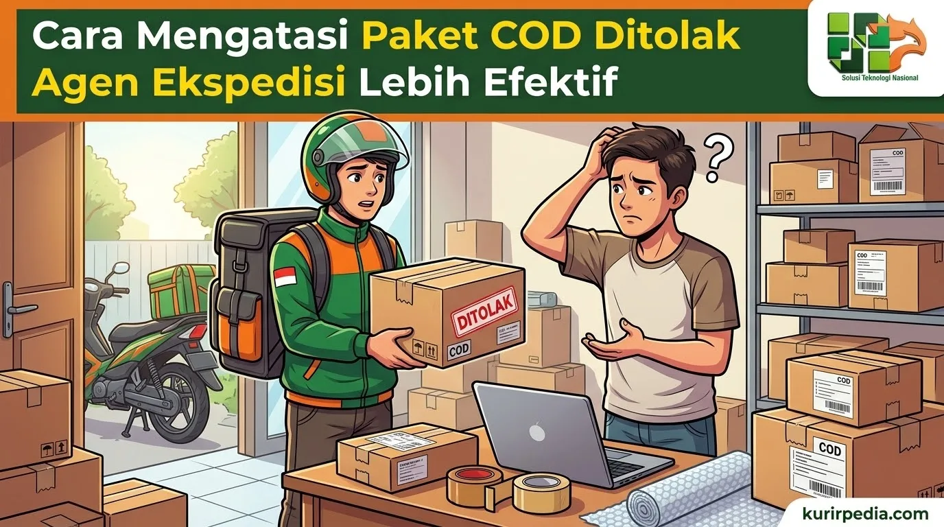 Cara Mengatasi Paket COD Ditolak Agen Ekspedisi Lebih Efektif
