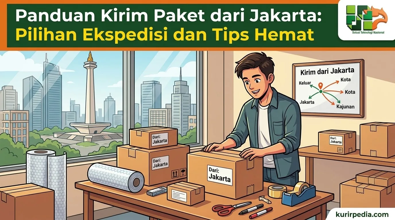 Panduan Kirim Paket dari Jakarta: Pilihan Ekspedisi dan Tips Hemat