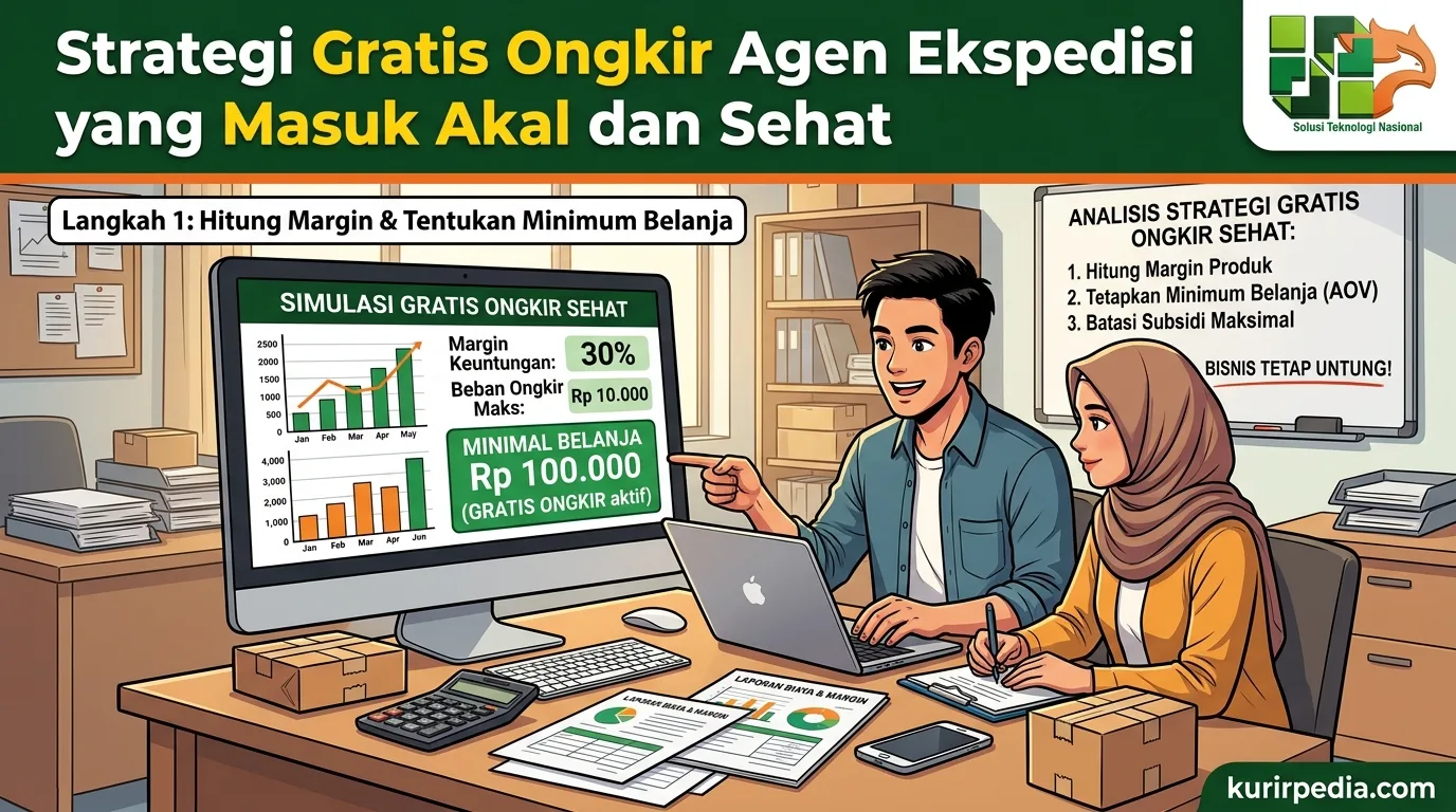 Strategi Gratis Ongkir Agen Ekspedisi yang Masuk Akal dan Sehat